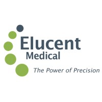 Elucent Medical The Power of Precision - logo with green dots