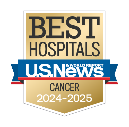 US News Best Hospitals Award for Cancer Care 2024-2025