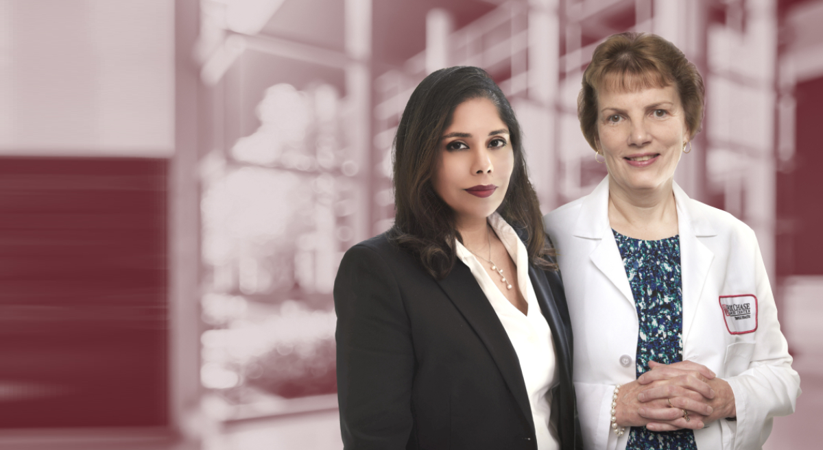 Dr. Sangeeta Bardhan Cook and Dr. Margie Clapper