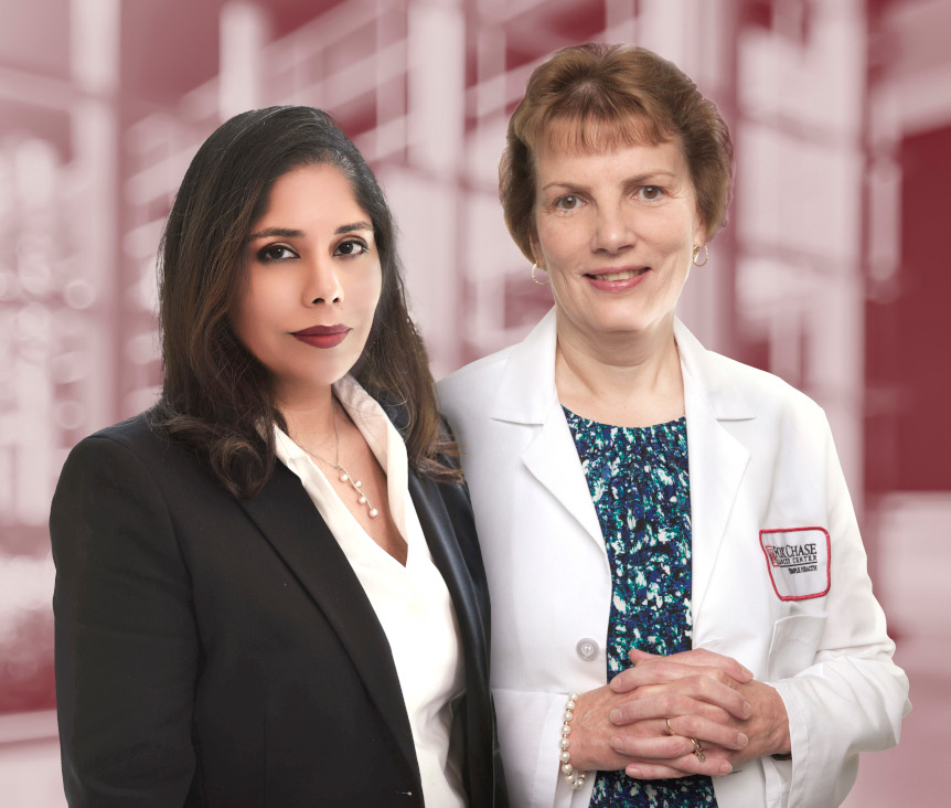 Dr. Sangeeta Bardhan Cook and Dr. Margie Clapper