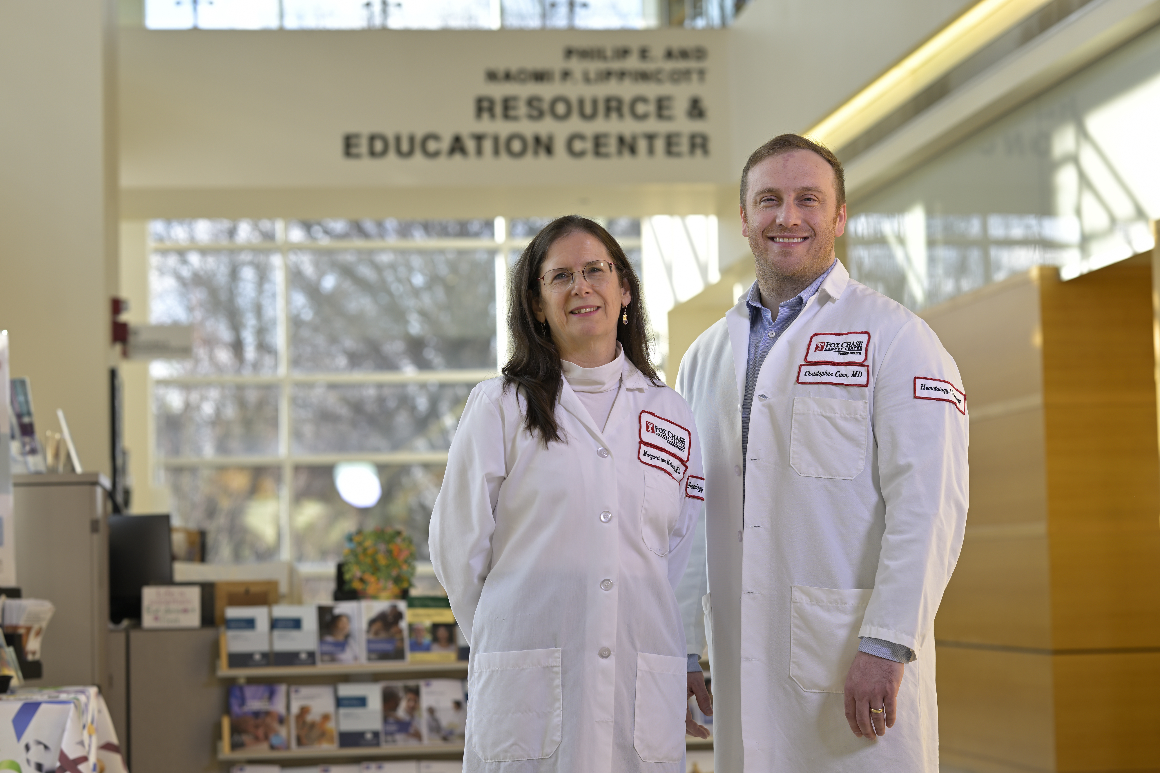 Photo of Dr. Christopher Cann and Dr. Margaret von Mehren