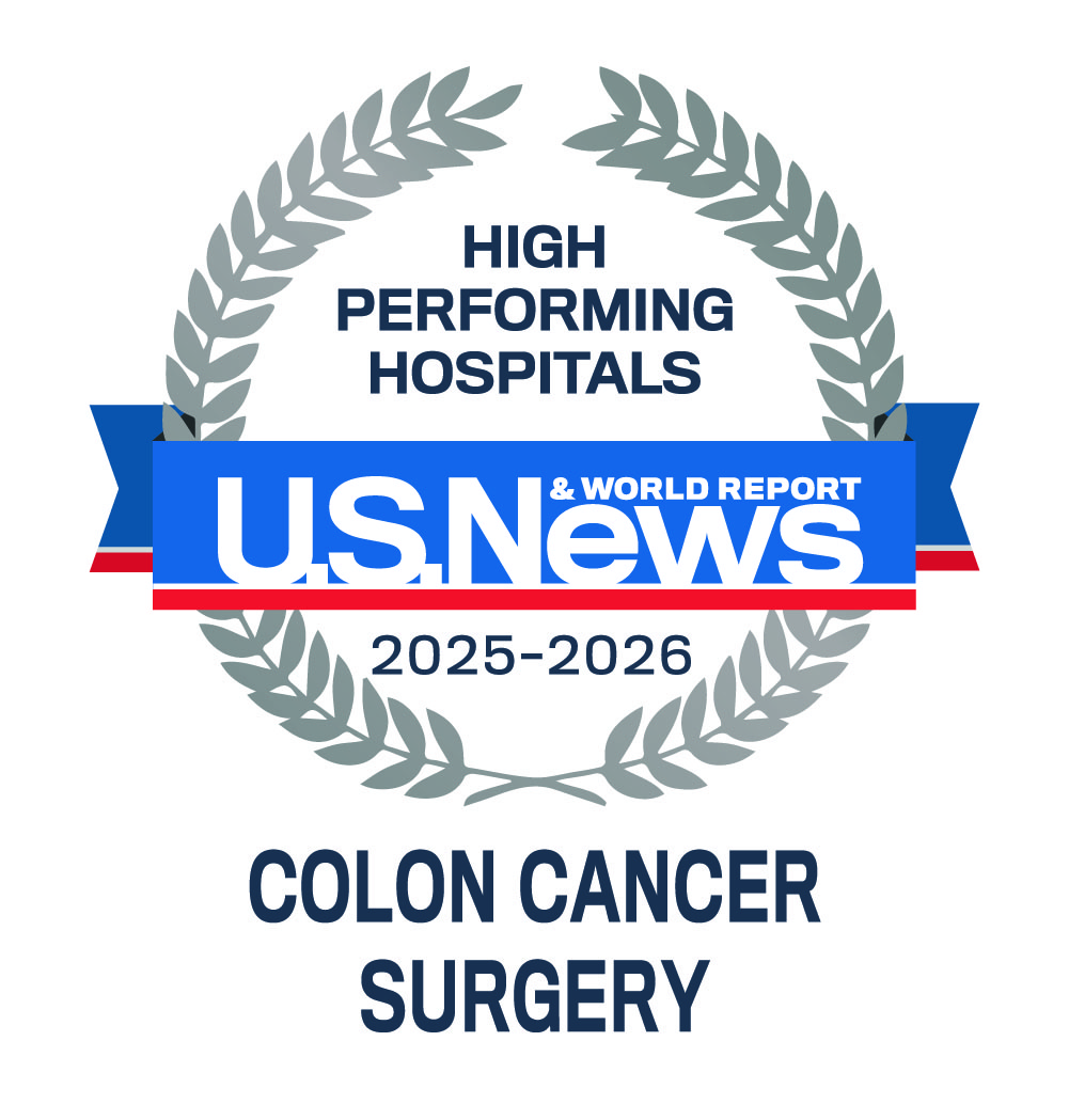 Award given to High-Performing Hospitals in Colon Cancer Surgery 2025-2026