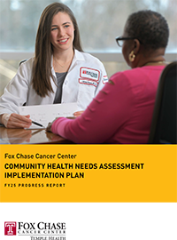 Fox Chase Cancer Center CHNA Implementation Plan