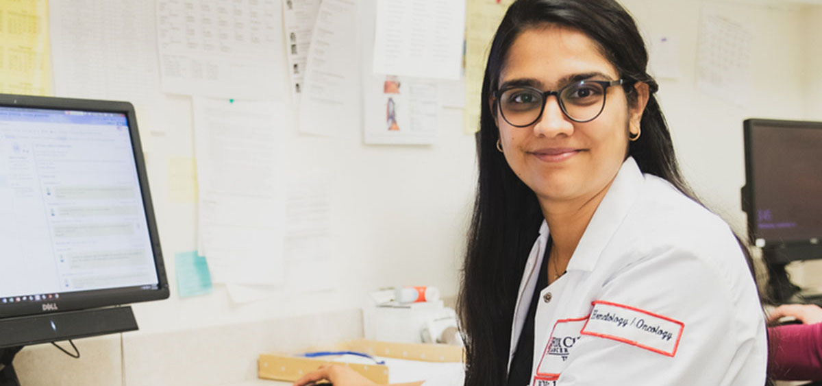 Namrata (Neena) Vijayvergia, MD, member of the Cancer Signaling and Epigenetics Research Program.