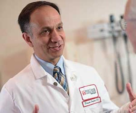 Hossein Borghaei, DO, MS, chief of Thoracic Medical Oncology